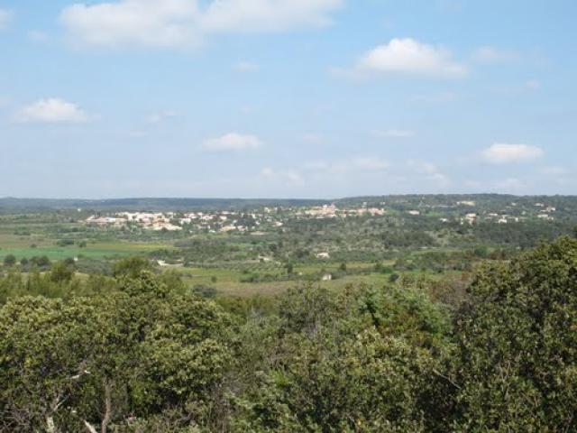 CABRIERES depuis la garrigue à BEZOUCE