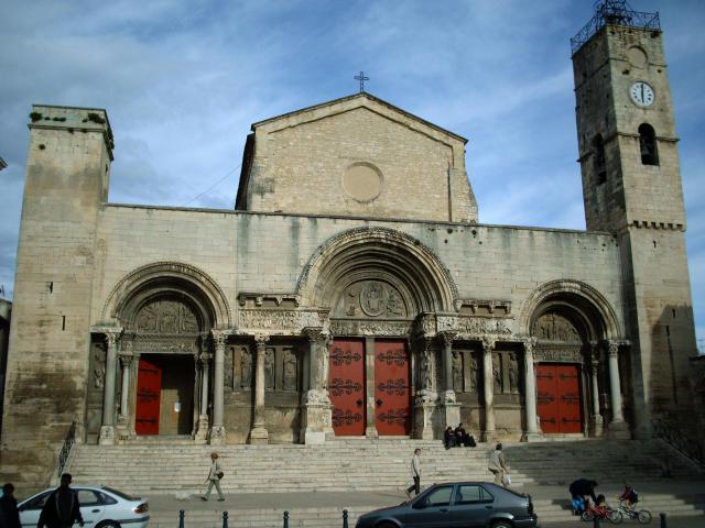 l'abbatiale de Saint-Gilles (Gard)