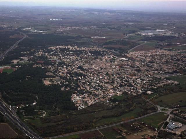 Vue Aérienne de Vergèze