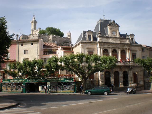 La mairie de Saint-Ambroix dans le Gard