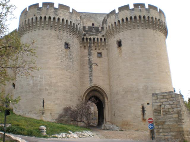 L'entrée du Fort Saint-André de Villeneuve-lès-Avignon (Gard)