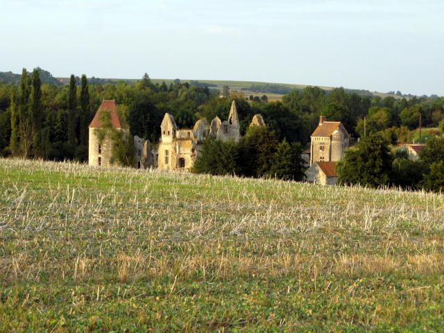 Armentières-sur-Ourcq (Aisne, France) - Vestiges du château.
