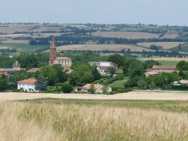 Vue de Ségreville, Haute-Garonne, France