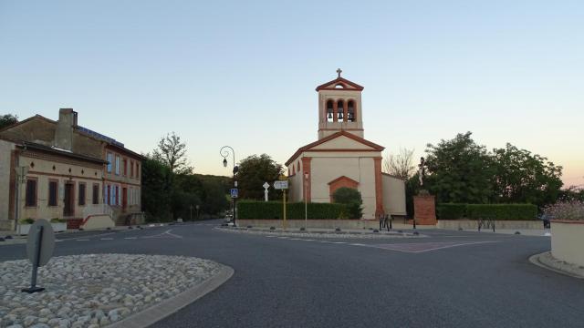 Église de Bragayrac (Haute-Garonne, France).