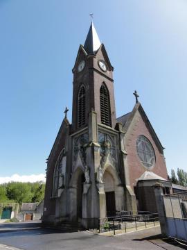 Mézières-sur-Oise (Aisne) église Saint-Pierre et Saint-Paul