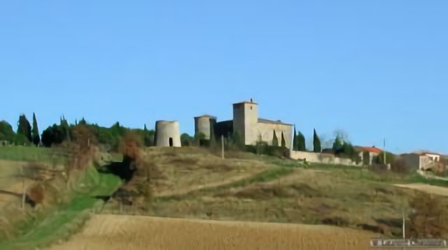 Juzes, son moulin et son château