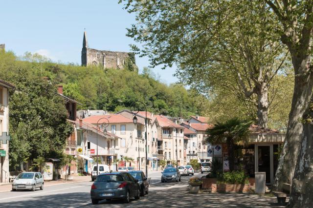L'église Notre Dame, vue boulevard Jean Jaurès.