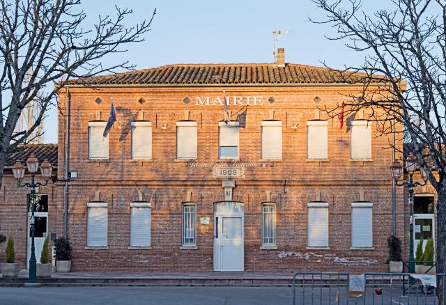 Français : Gragnague (Haute-Garonne). La mairie.
