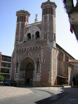 Église de l'Assomption de Cazères (Haute-Garonne, France).