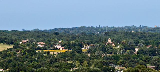 Français : Saint-Marcel-Paulel, Haute-Garonne, France. Vue depuis Verfeil.