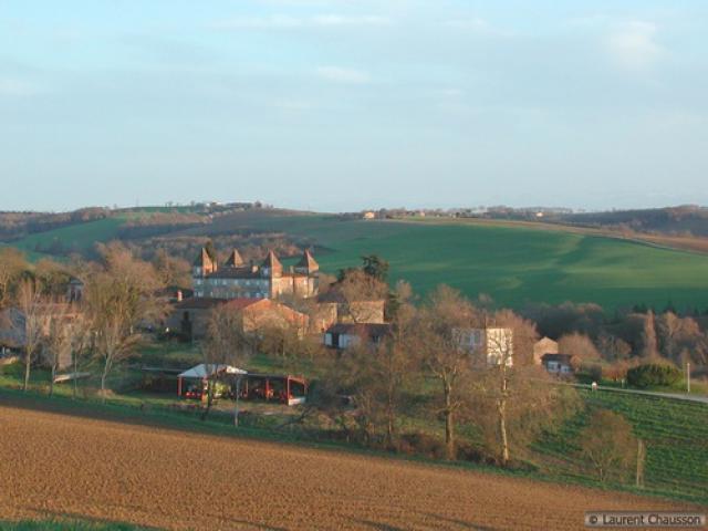 Monestrol au coucher de soleil