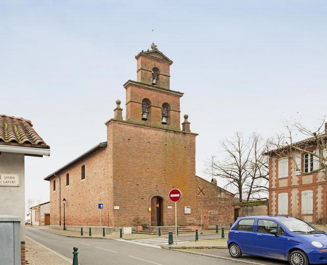 Français : La Magdelaine-sur-Tarn, L’église Sainte-Marie.
