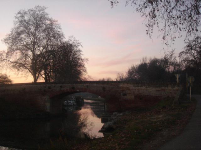 Pont de mange-pommes (Ramonville Saint-Agne), canal du Midi