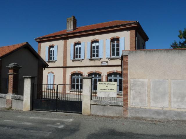 Maison des associations (ancienne école), Trébons-sur-la-Grasse, Haute-Garonne, France