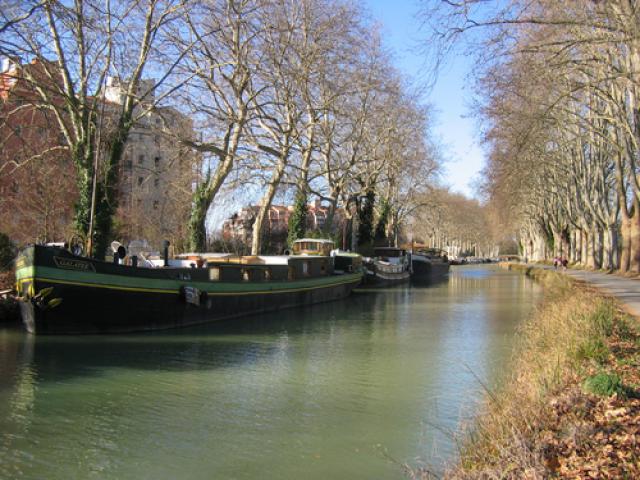 Canal du Midi à Ramonville.
