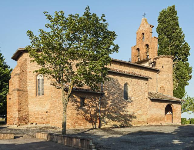 Français : Saint-Pierre Haute-Garonne, France. L'église Saint-Martin.
