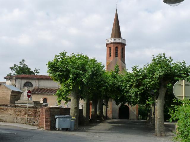 Eglise de Montlaur, Haute-Garonne, France