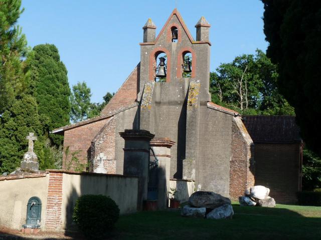 Eglise de Pouze, Haute-Garonne, France
