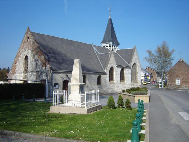 De kerk van Homblieres 2007 door hullie22