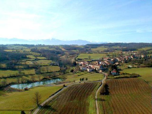 Auzas vue aérienne