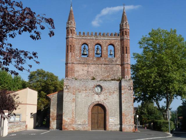 Eglise de Noueilles, Haute-Garonne, France