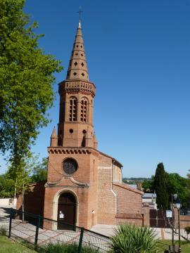 Eglise de Mons, Haute-Garonne, France