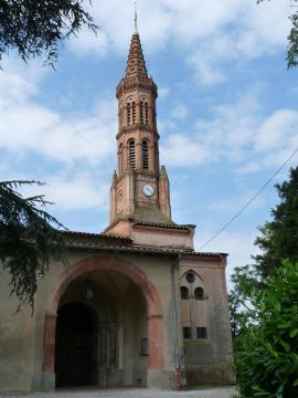 Eglise de Belberaud, Haute-Garonne, France