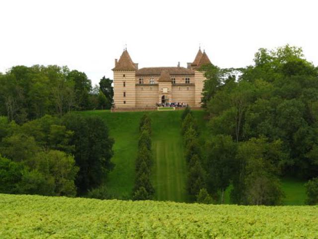 Laréole, le château.