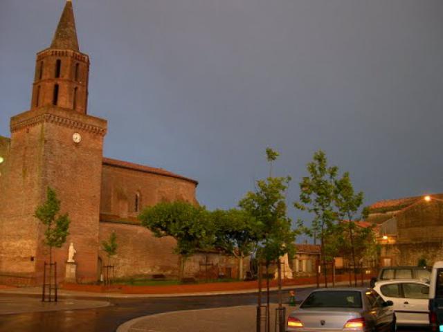 crépuscule orageux Bourg saint Bernard