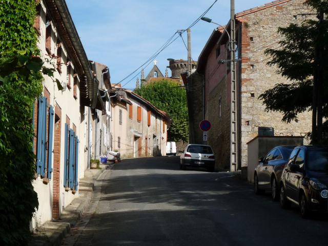 Rue principale, Beauteville, Haute-Garonne, France