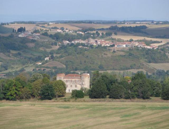 Castagnac, le Château.