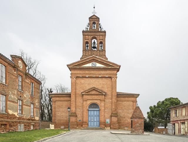 Français : L’église Notre-Dame-de-l'Assomption à Lanta, Haute-Garonne France. Restauration d‘Urbain Vitry.