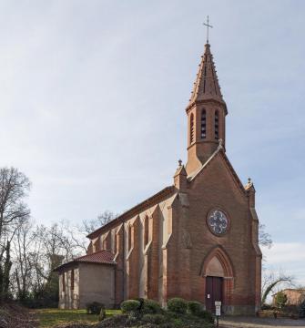 Français : Église Saint-Martin de Vallesvilles, Haute-Garonne, France.
