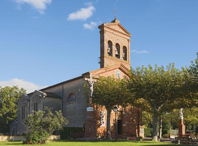 Français : Église Saint-Saturnin Merville, Haute-Garonne France