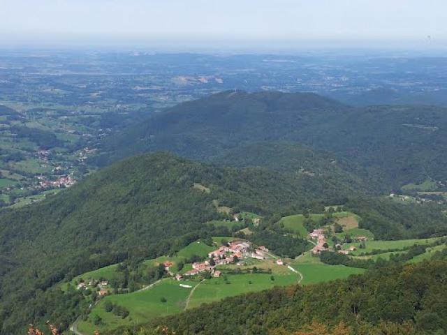 Herran vu de la nouvelle aire de décollage des parapentes (sept.2013)