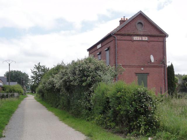 Luzoir (Aisne) ancienne gare, Axe Vert de la Thiéarache