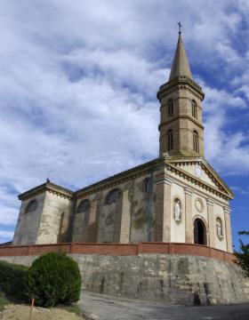 Église de Brignemont, Haute Garonne, France.