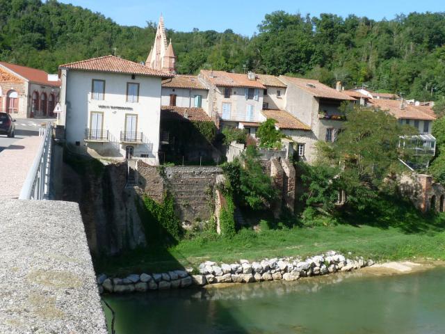 Vue du pont de Calmont, Haute-Garonne, France