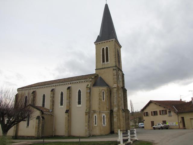 Église de Labastide-Paumès (Haute-Garonne, France).