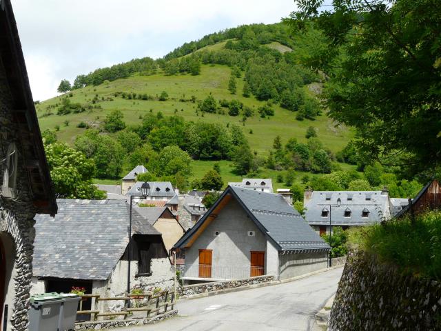 Le village de Mayrègne, Haute-Garonne, France.