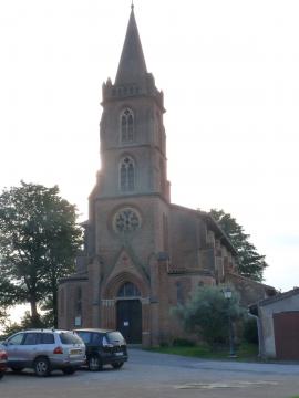 Eglise de Sainte-Foy-d'Aigrefeuille, Haute-Garonne, France
