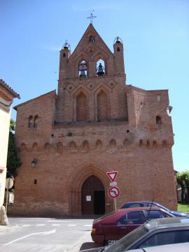 Plaisance-du-Touch (Haute-Garonne, Fr) église, façade