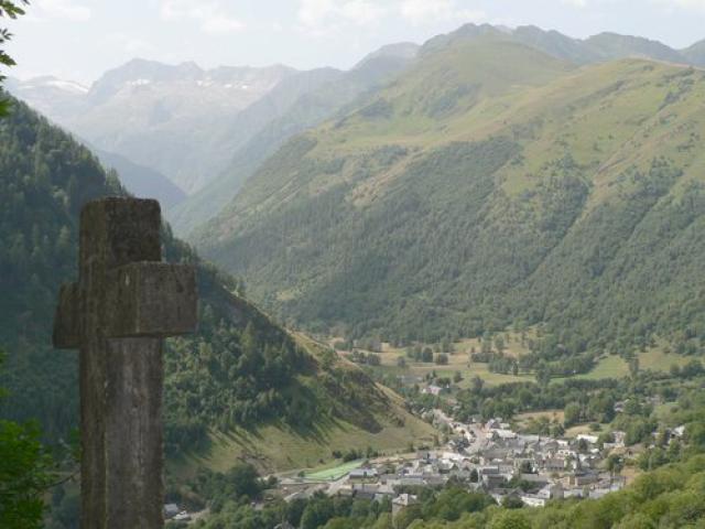 Vallée d'Oo depuis le pas de Peyre