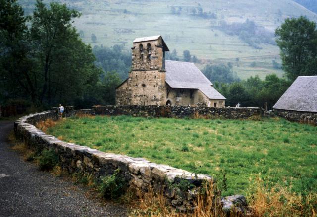 Église de Benqué-Dessus (Haute-Garonne, Midi-Pyrénées, France.