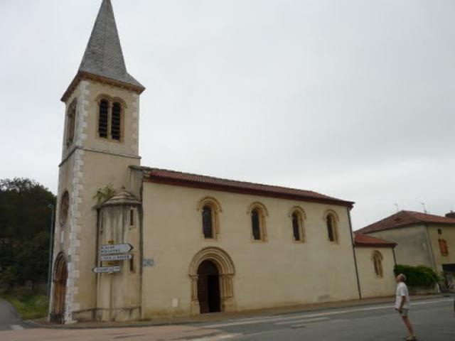 L'église de Nizanne, département Haute-Garonne, France