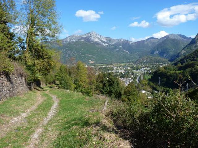 Vue sur Cierp Gaud