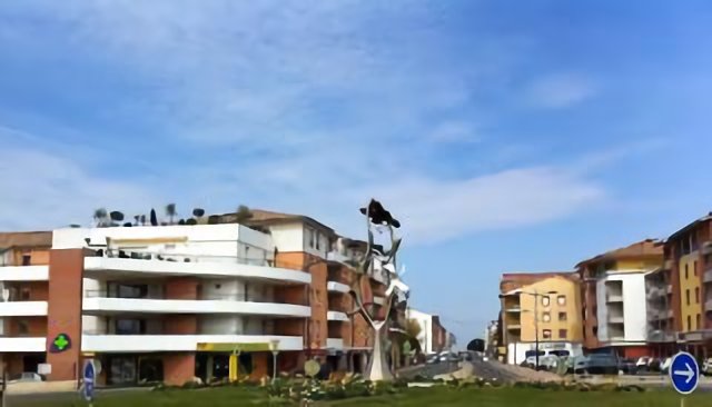 Muret : nouveau rond-point de l'avenue de Toulouse