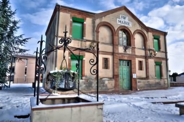 Mairie d'Eaunes, (Haute Garonne, 31)