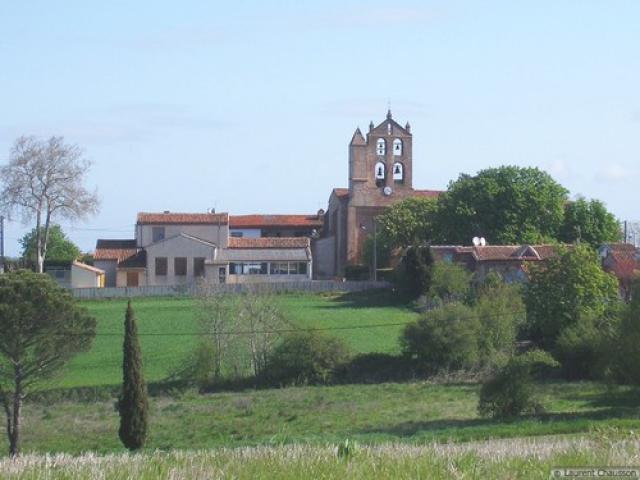 Aignes, le village