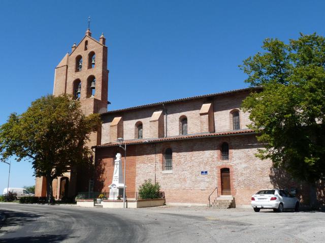 Eglise d'Aignes, Haute-Garonne, France